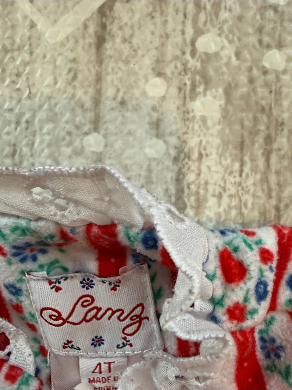Lanz Tyrolean Nightgown for Girls